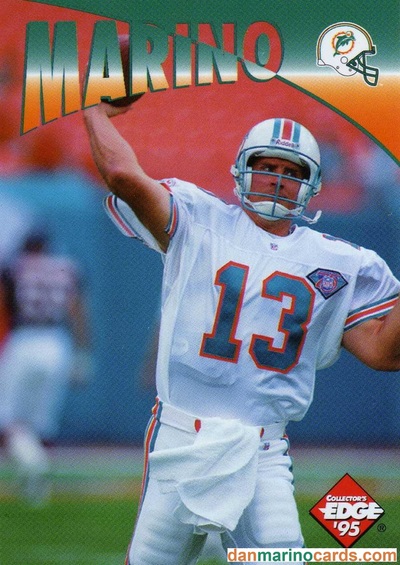Sold at Auction: 1995 Collector's Edge Tech Dan Marino